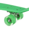 thumbnail image 3 of Dash Toyz Green Cruiser Light-Up Wheels Skateboard, 3 of 7