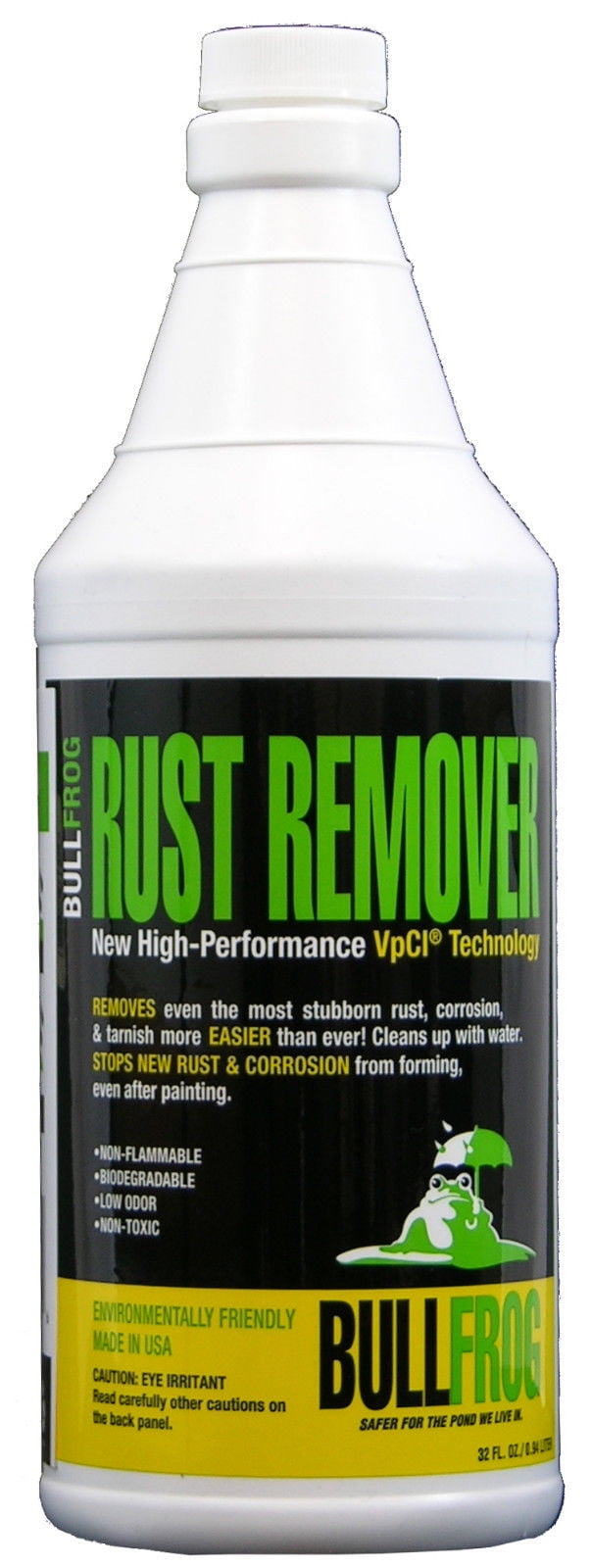BullFrog 94237 High Performance Rust & Corrosion Remover, 1 Quart (32 fl oz)