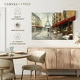 thumbnail image 5 of Elephant Stock Morning In Paris Wall Art - Horizontal Canvas Wall Art - Living Room Wall Decor - Places Canvas - Gray And Brown Decor By Avery Tillmon - 51" x 34", 5 of 8