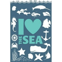 "The Sea" Painting Print on Wrapped Canvas