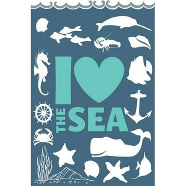 "The Sea" Painting Print on Wrapped Canvas