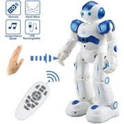 RC Smart Robot Toy for Kids, Remote Control Intelligent Educational Programmable, Walking Dancing Gesture Sensor Gift