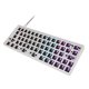 thumbnail image 1 of GK64x RGB Hot Swap Custom DIY Wired Kit Reemplaza Al 60% Teclado Blanco Sunnimix Carcasa de teclado mecánico, 1 of 8