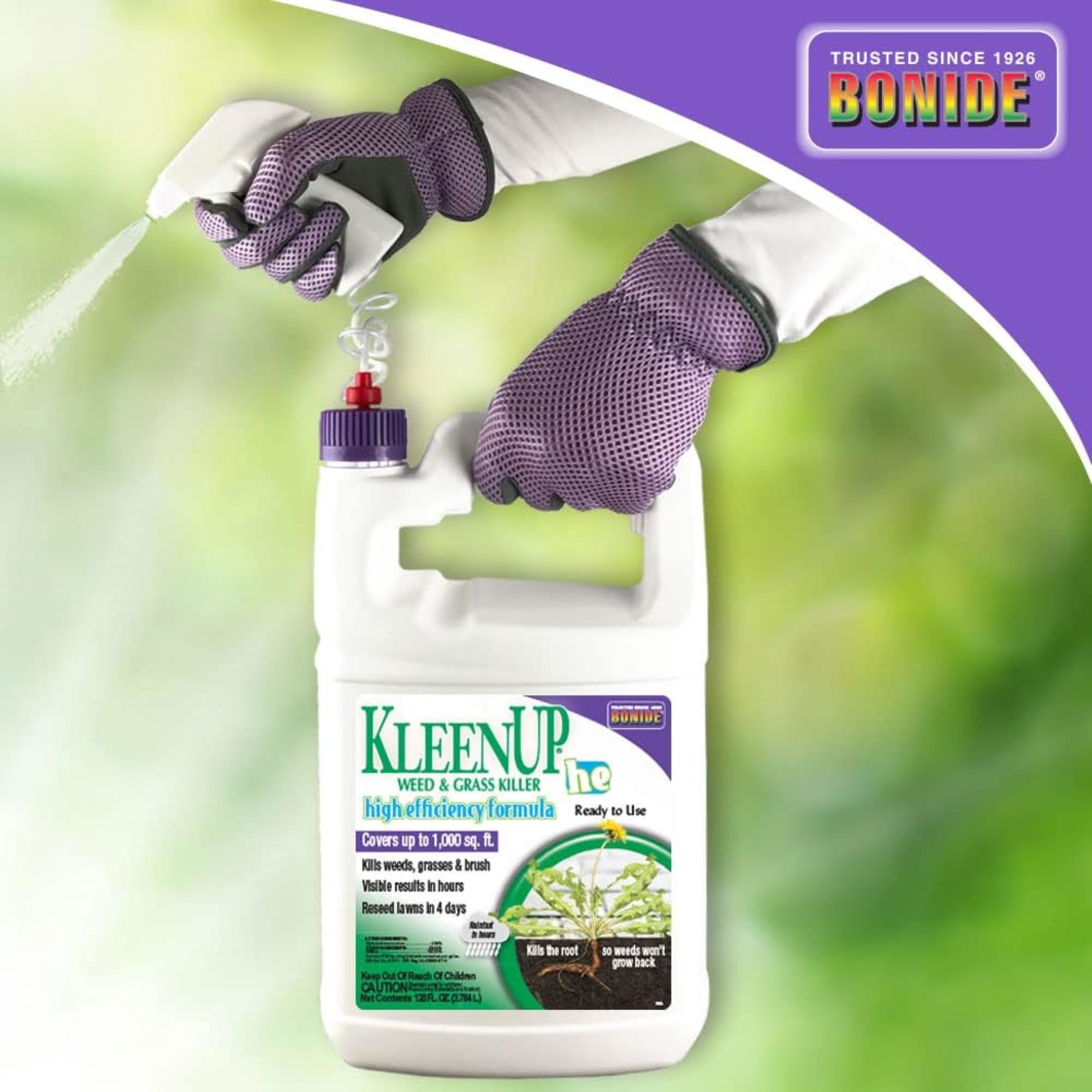 BONIDE KleenUP Gal Rtu Wd&grss Killer 758 — Residential Use, Standard Application