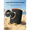 thumbnail image 4 of VEATOOL Haut-Parleur Bluetooth Portable, Étanchéité IPX5, Son Stéréo, 12 H d'Autonomie, Bluetooth 5.3, Lumières RVB, Haut-Parleur Extérieur, 4 of 9