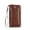 Wine, variant on All Home Clearance!Kyursd Large Capacity Long Men's Leather Zippered Wallet With Multiple Card Holders For Storing 6.9-inch Phones