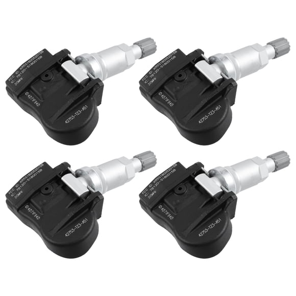 Unique Bargains 4pcs 42753TZ3A51 Tire Pressure Monitoring System Sensor TPMS Sensor 315MHz for Acura ILX TLX MDX RDX Black