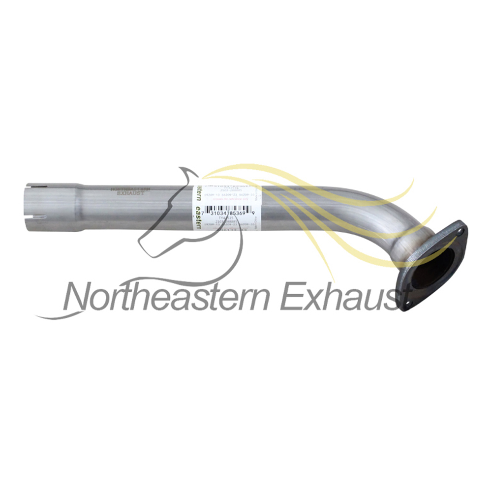 Northeastern Exhaust | Exhaust Muffler Assembly & Tail Pipe Fits 2007–2009 Toyota Tundra 5.7L Truck | Direct-Fit Replacement