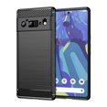 thumbnail image 1 of PANDACO Black Brushed Metal Case for Google Pixel 6a, 1 of 3