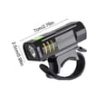 thumbnail image 3 of Hxlamzoo Bike Night Riding Light Rechargeable Waterproof Flashlight Riding Equipment Mountain Bike Flash, 3 of 6