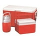 thumbnail image 1 of Hielera Combo 3 Piezas 48 Qt 5 Qt Y Termo 1/3 Qt Roja Coleman 3000000024, 1 of 6