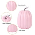 8 Inch Large Artificial Pumpkins Halloween Decor DIY White Foam