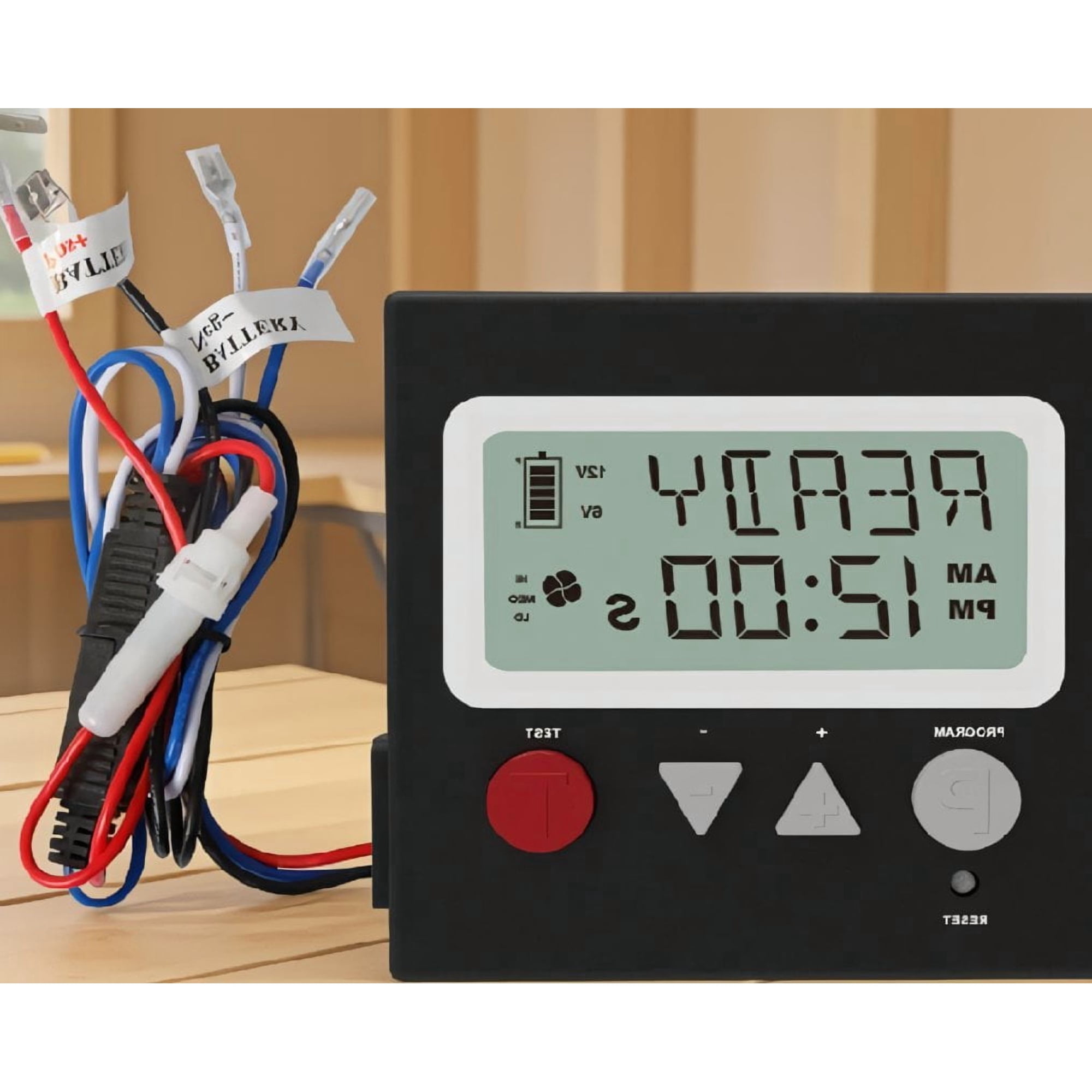 1-Pack Game Feeder Timer 6V/12V Deer Feeder Timer with 8 Feed Programs Adjustable Speed and Feeding Duration