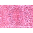 thumbnail image 1 of Ahgly Company Indoor Rectangle Abstract Pink Modern Area Rugs, 7' x 9', 1 of 4