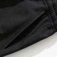 thumbnail image 5 of UAMVSH Plus Size Cargo Pants for Men Lightweight Zipper Pockets Sweatpants with Drawstring Soft Running Casual Athletic Pants(4X-Large,Black), 5 of 6