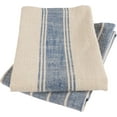 thumbnail image 5 of KAF Home Slubbed Cotton Kitchen Towels, Natural Rustic, 18” x 28”, Navy, 4-Pack, 5 of 8