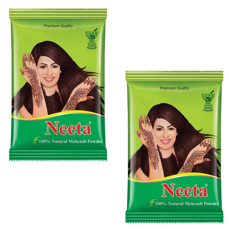 Neeta 100% Natural Mehendi Henna Powder, Natural Brown Henna