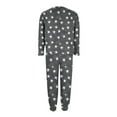 thumbnail image 4 of Women's Star Pajama Sets 2 Piece Loungewear Long Sleeve Top and Bottom Cozy Pjs with Pockets Soft Sleepwear, 4 of 6