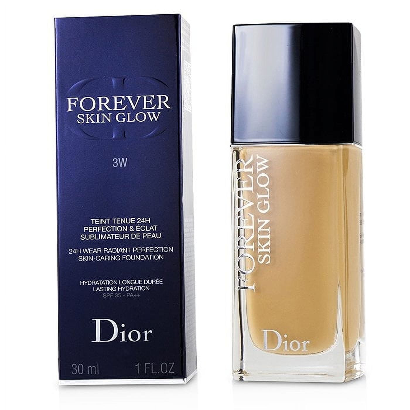 ⭐︎新品未開⭐︎ Dior Forever Skin Glow 1N 30ml Dior Forever Skin Glow 24H Foundation 0N Neutral 1.0oz/30ml