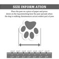 thumbnail image 4 of Covertsafe& Botas Para Perros Antideslizantes, Impermeables, Zapatos Para Perros Al Aire Libre, Para Perros Medianos A Grandes, 4 Piezas Con Suela Resistente, Color Negro, 4 of 5
