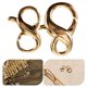 thumbnail image 1 of unbranded 2Ud De Langosta Dobles Dorados Para Pulseras Y Collares Material De Metal Resistente Para DIY, 1 of 8