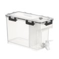 thumbnail image 2 of Hervidor de agua fría para refrigerador con grifo Hervidor de agua fría para el hogar Barril de bebidas de gran capacidad de 3,5 litros Barril de burbujas frías para jugo Barril de agua fría, 2 of 5