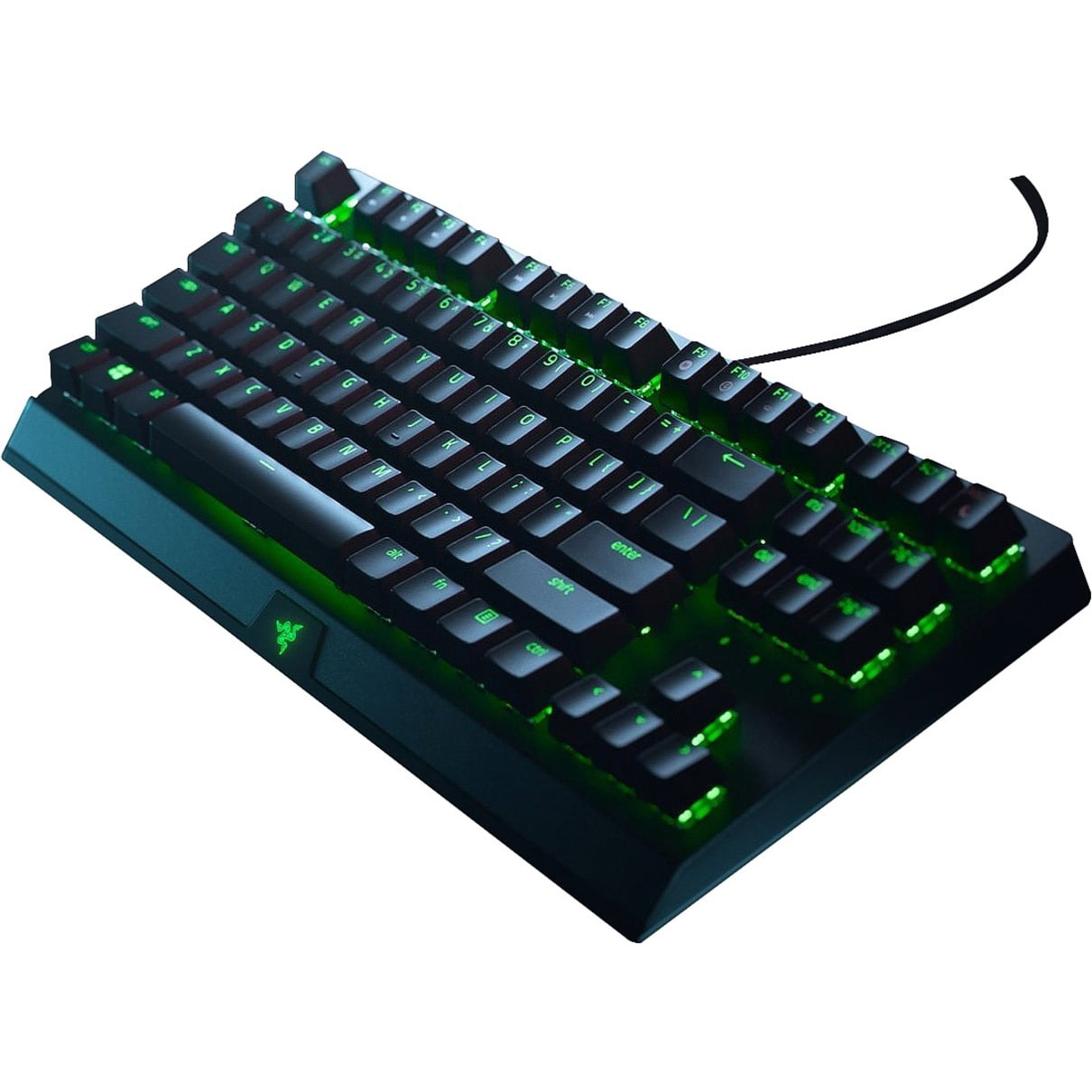Open Box Razer RZ03-03490200-R3U1 BlackWidow V3 Tenkeyless Green Switch ...