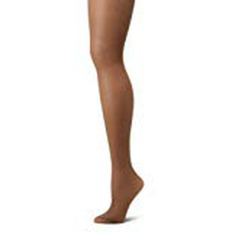 Hanes Alive Full Support Pantyhose with Control Top Reinforced Toe Barely There F Women s