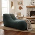 thumbnail image 2 of Homy Casa Lounge Chaise Sofa Chair for Adults, Foam Floor Sofa for Living Room, Bedroom & Gaming, 2 of 7