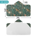 thumbnail image 4 of Yayeee Kids Hooded Towel with Hand Pockets Beach Soft Absorbent Bath Wrap 50 x 23.5 inch, Tiger and Peacock Pattern, 4 of 5