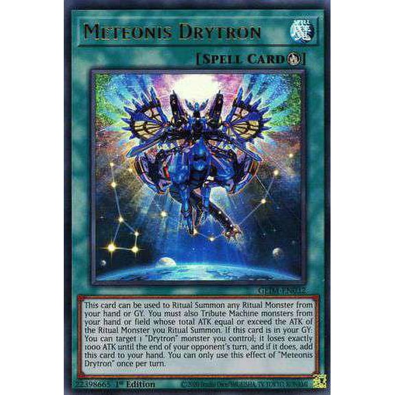 YuGiOh Genesis Impact Ultra Rare Meteonis Drytron GEIM-EN032