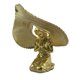 thumbnail image 5 of Estatua de Ángel de Metal arrodillado rezando, altura 14cm, Color dorado para el hogar, cocina y comedor, 5 of 9