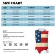 thumbnail image 4 of Daiia American Flag Map Printed Men's Tank Tops,Casual Soft Sleeveless Gym Muscle Shirts Bodybuilding Tee-X-Large, 4 of 8