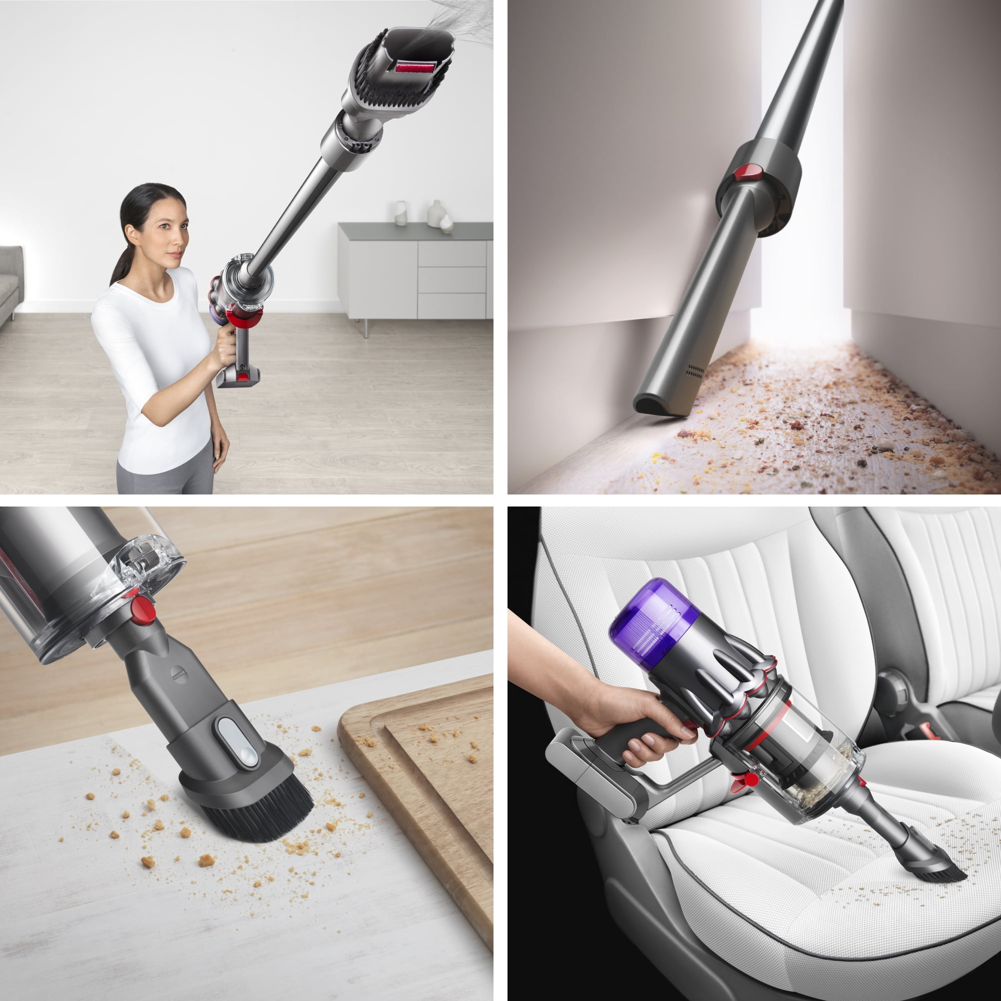 Premium Dyson V9 Submarine Extra Cordless Wet and Dry Vacuum | Nickel