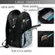 thumbnail image 4 of Fotbe Camping Caravan Mochila con Estampado y Puerto USB para Hombre y Mujer, Mochila Antirrobo, Mochila de Viaje, Mochila Escolar, Mochila Universitaria, 4 of 7