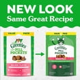 thumbnail image 3 of Greenies Feline Salmon Flavor Pill Pockets For Cats Soft Cat Treats, 3 oz Pouch (85 Count), 3 of 18