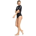 thumbnail image 4 of Roxy Maillot Dermoprotecteur à Manches Courtes pour Femmes – UPF 50+, Coupe de Compression, Surf, Randonnée, Yoga, Séchage Rapide, Anthracite, Petit, 4 of 4