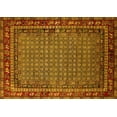 thumbnail image 1 of Ahgly Company Indoor Rectangle Oriental Yellow Industrial Area Rugs, 3' x 5', 1 of 4