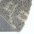 thumbnail image 4 of Unique Loom Moroccan Trellis Shag Collection Area Rug - Meknes (5' 3" x 8' Oval Gray/Ivory), 4 of 6