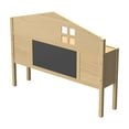 thumbnail image 5 of Headboard Storage Cabinet for Full-size Montessori Floor Bed Natural,Freely collocation, 5 of 10