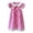 Pink, variant on REDARER Girls Plaid Flutter Sleeve Dress with Flutter Collar, Red Bow & Lace Trim Casual Summer Everyday Outfit,5-6 Years