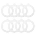 thumbnail image 1 of 8 Pcs Seal Rings For Mason Jars Lids Sealing Rings Jar Seals Replacement Silicone Rings, 1 of 8