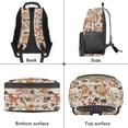 thumbnail image 6 of Aplkyhs Cartoon Dinosaur School Backpack for Boys Girls Ages 6-18 Ergonomic Padded Straps Large Multi-Compartment Bookbag for Elementary Middle High School Use, 6 of 7