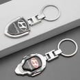 thumbnail image 5 of Metal/Leather Car Keychain Badge Emblem For Hyundai Elantra Kona i10 i20 i30 ix25 ix35 Tucson N Line Key Chain Rings Accessories, 5 of 10