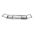 thumbnail image 3 of Lipstore Bathtub Tray Expandable Basket Simple Stylish Bath Tray for Towel Phone Book, 3 of 8