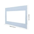 Tiitstoy Clear Window Sidewall for 10X10Ft Canopy Frame， Transparent