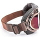 thumbnail image 4 of Motocross Goggles, Steampunk Vintage Aviator Style Pilot Motorcycle Cruiser Scooter Goggle Biker Racer Cruiser Touring Helmet Half Helmet, 4 of 5