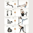 thumbnail image 2 of Adjustable Resistance Band Fitness Pump Exercise Equipment Cable Machine for Arms Legs Chest, 2 of 7