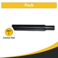 thumbnail image 5 of Replacement Part For Fit All Commercial Vacuum Cleaner 1 1/2'' Plastic Black Crevice Tool # 14-1802-61, 5 of 6