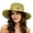 Green, variant on Women's Wide Brim Sun Hat Sun Shield For Activities With UPF And Breathable Panoramic Ventilation Visor Cap